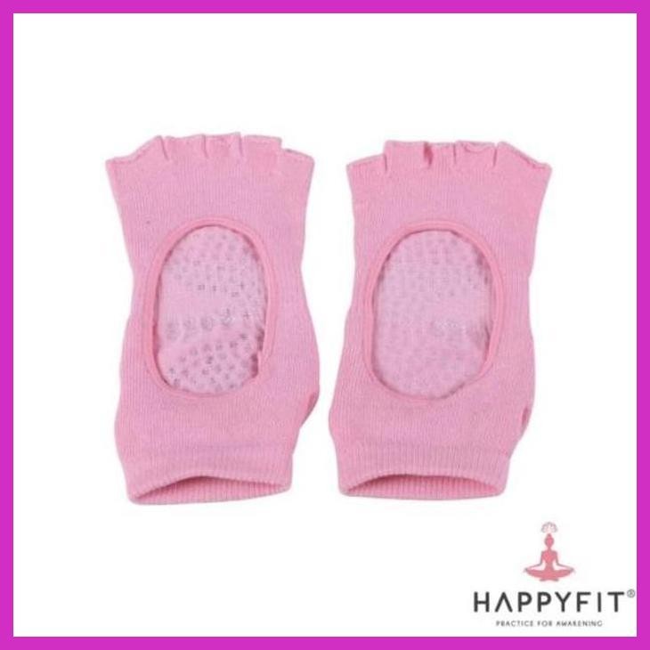 (SPORTS) OPEN FINGER YOGA SOCKS / ANTI-SLIP SPORTS SOCKS HAPPYFIT ORIGINAL GOOD QUALITY