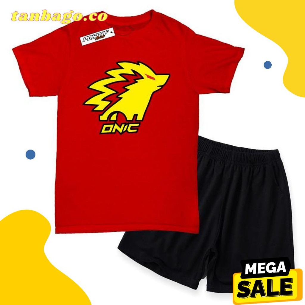 ชุดเสื้อยืดเด็ก Onic Esport