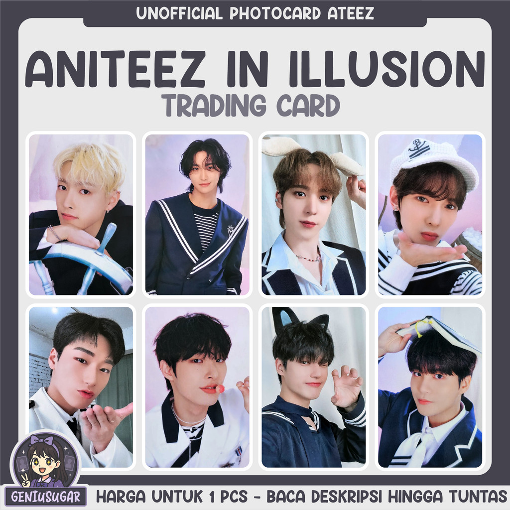 [ATEEZ] ANTEEZ IN ILLUSION PHOTOCARD UN