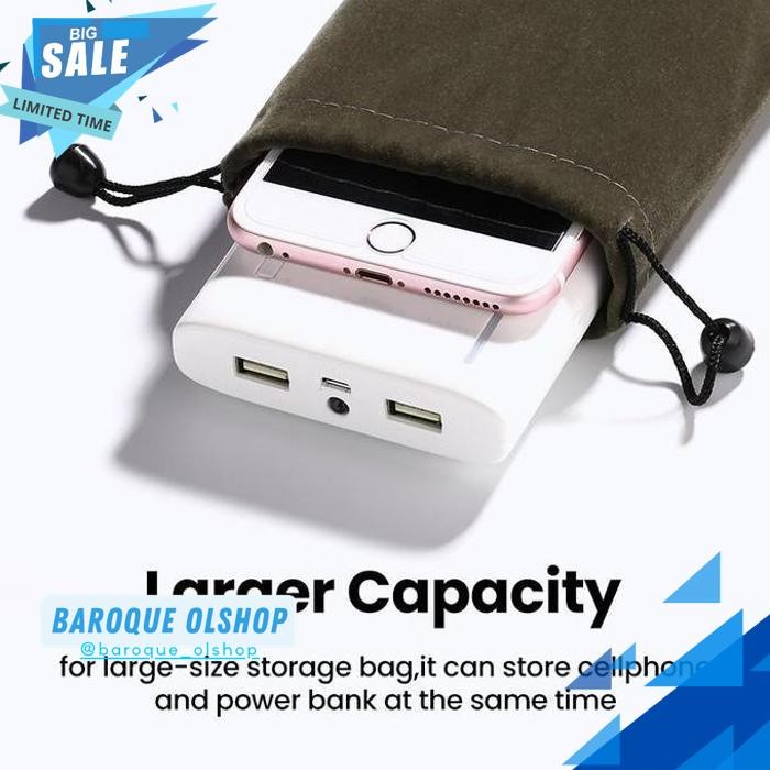 UGREEN POUCH MINI POWERBANK DRAWER BAG CABLE HP ORGANIZER BAG - 20319 GUARANTEEED BEST