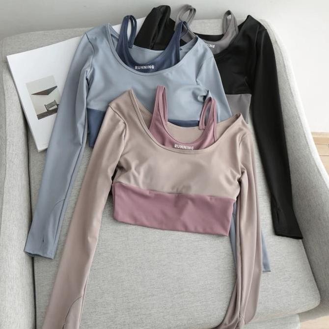 COZY - MARINA Sports Bratop Sports Top (S-XXL) TB