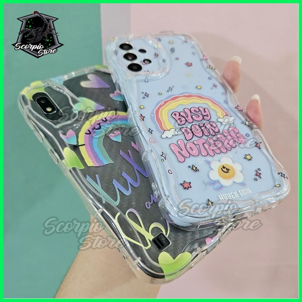 Crazy Oy58 Case Curved Edge Rainbow ตัวอักษร Vivo V29 5G Vivo V29E 5G Vivo V27 5G Vivo V27E 5G Vivo 