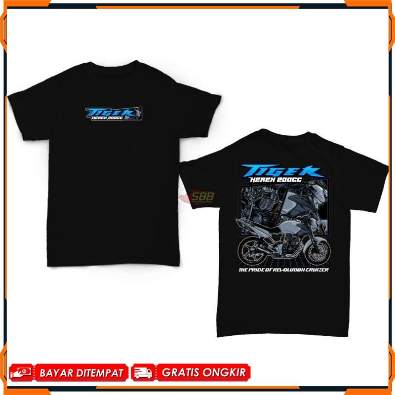 9.9 TIGER HEREX 200 DISTRO CHILDRENS RACING MOTORCYCLE T-SHIRT | ใหม่ล่าสุด Viral อินเทรนด์ 2025 QP-