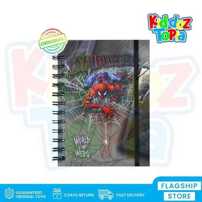 Adinata Spiderman B6 Notebook 2423-4825 - Notebook / Memo