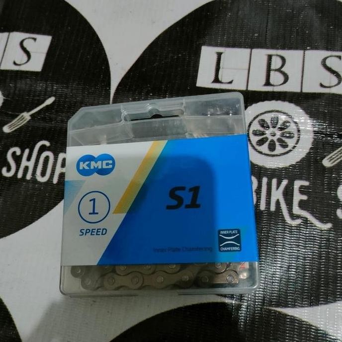 โซ่ Kmc S1 S-1 114L Fixie Bmx Single Speed สีดํา