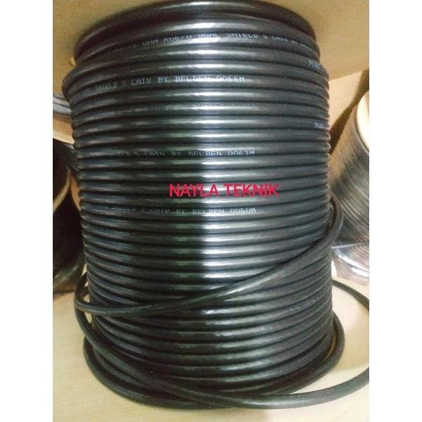 สายเสาอากาศ Belden Rg6 พร้อมขั้วต่อกด Belden