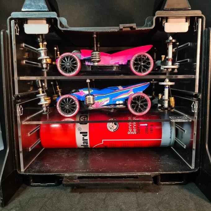 Tamiya Pitbox Car Acrylic Divider - Display Acrylic Organizer Z3D