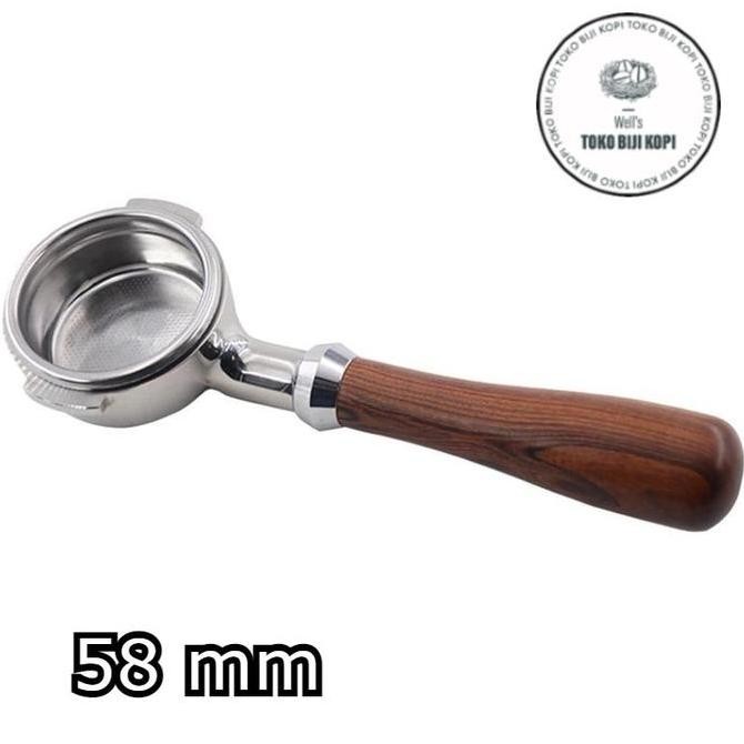 PORTAFILTER NAKED BOTTOMLESS HANDLE COFFEE PORTAFILTER 58mm