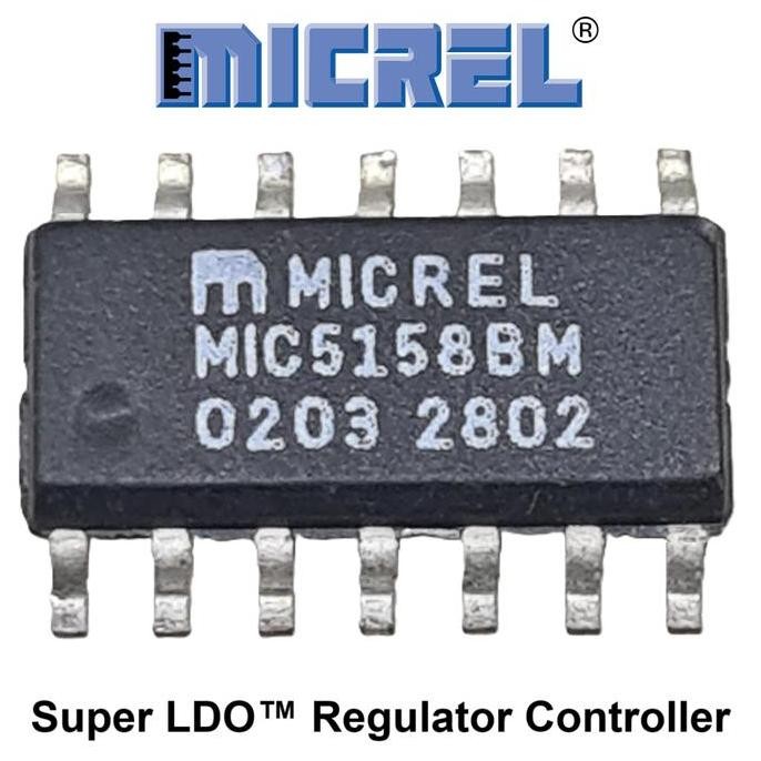 MIC5158 MICREL ต้นฉบับ IC SUPER LDO คอนโทรลเลอร์ ULTRALOW DROPOUT VOLTAGE REGULATOR ULTRAHIGH CURRET