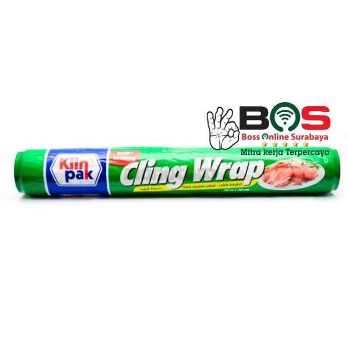 Klinpak Klin Pak Cling Wrap รีฟิลห่ออาหารพลาสติก 30M X 30Cm