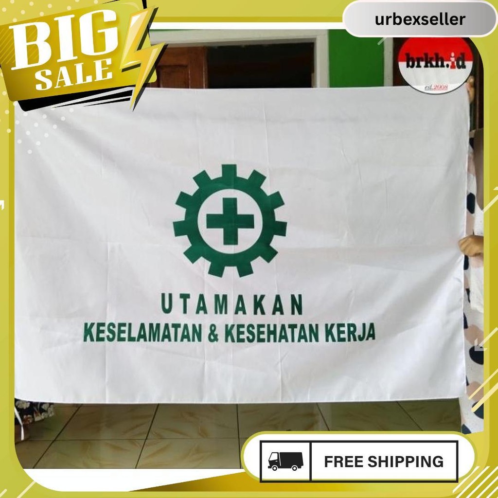 K3 Safety Flag 100X150 Cm - Safety Masters Work Safety & Health 6.6