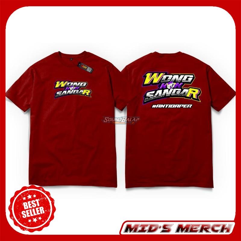 KATUN 7.7 Viral Words เสื้อยืด Wong Kok Sangar Distro Combed Cotton Gi09