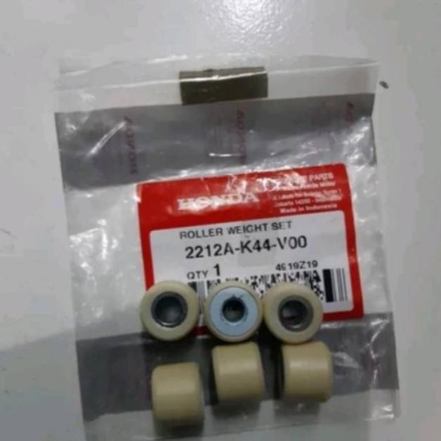 2212A-K44-V00 HGP AHM 100% ORIGINAL ROLLER HONDA BEAT POP SCOOPY ESP 2212AK44V00 LOLER K44 22123K44V