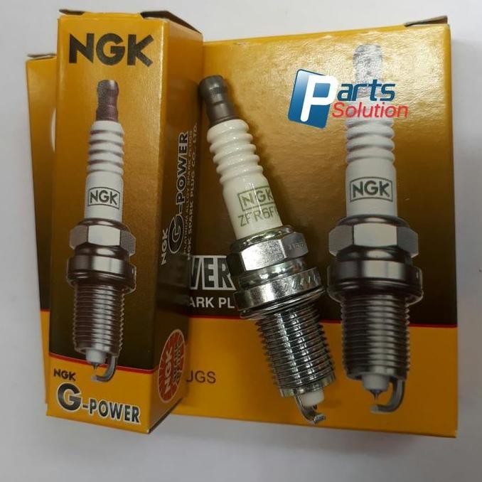 หัวเทียนใหม่ Ngk G-Power Platinum Zfr6Fgp สําหรับ Freed, Jazz, Mobilio, Br-V, Hr-V 1.5