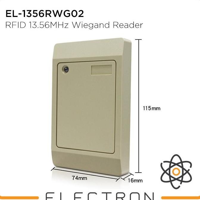 El-1356Rwg02 Rfid 13.56Mhz Wiegand Reader Wg26/34 Access Control Access