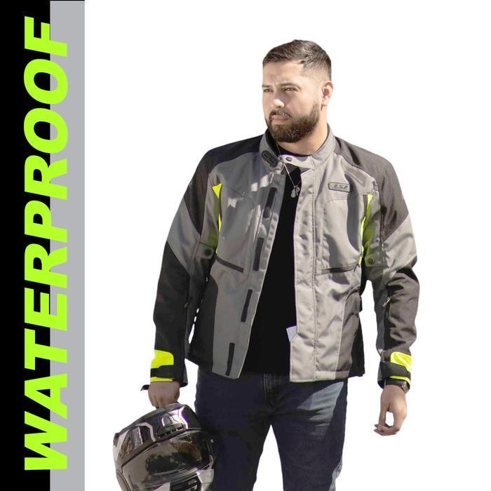 BM เสื้อแจ็คเก็ตมอเตอร์ไซค์กันน้ํา LS2 Phase Man Jacket