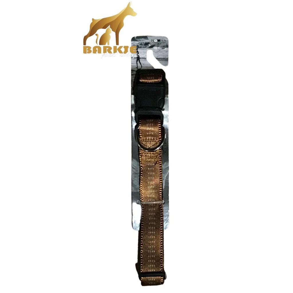 ปลอกคอสุนัข / Be Jiary Strip Nylon Collar L (Cp7-L)