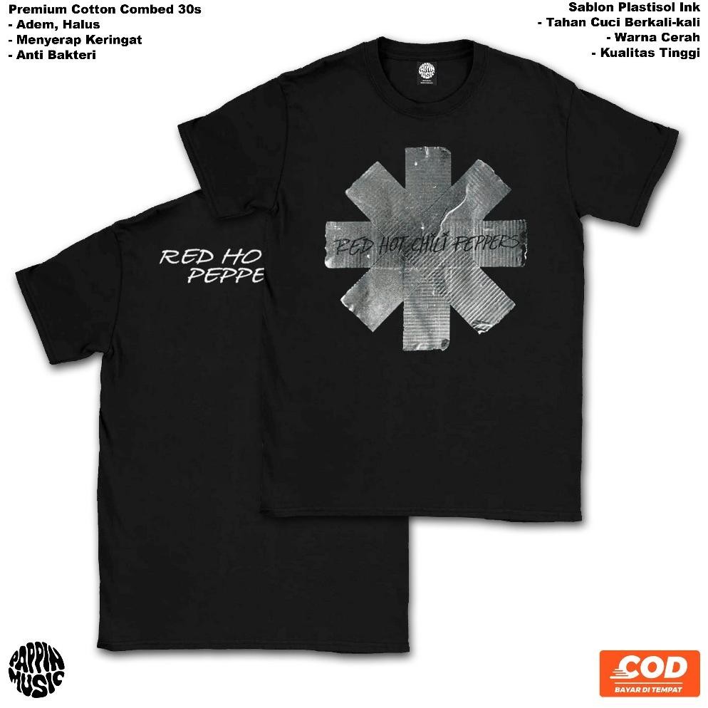 Red Hot Chilli Peppers เสื้อยืด, เสื้อ Rhcp, เสื้อยืดวงดนตรี, เสื้อยืดเพลง, เสื้อยืด Rhcp Plastisol 