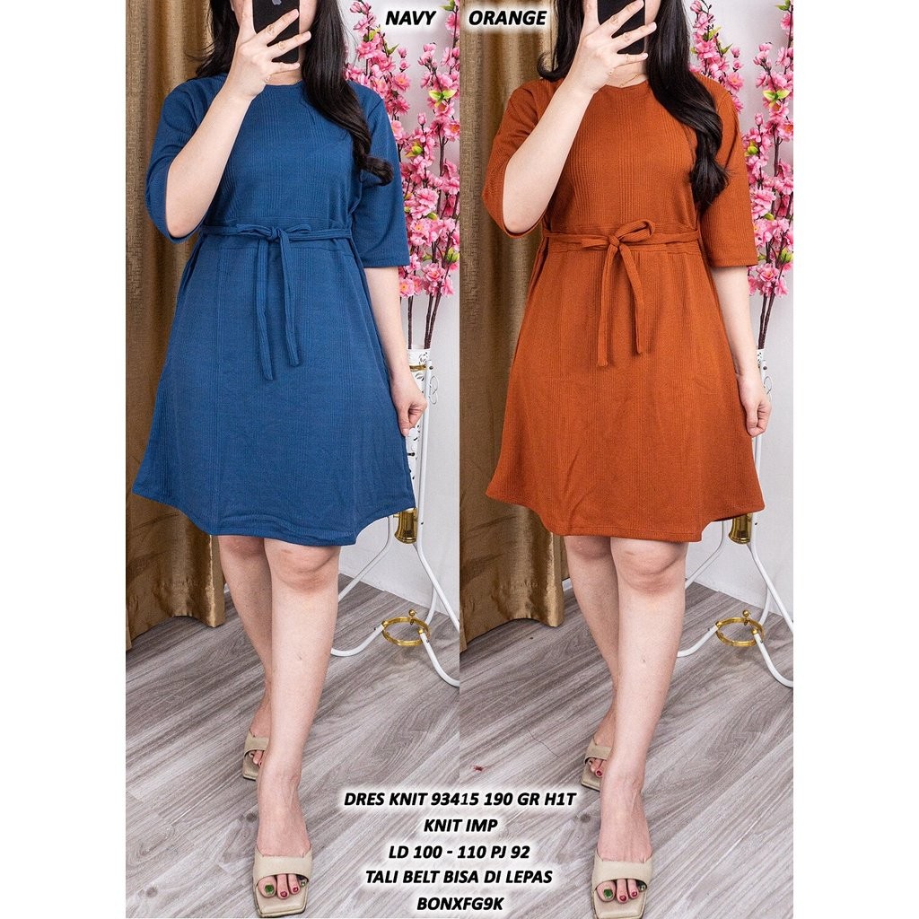 KNIT DRESS 9415 190 GR H1T Direct Order
