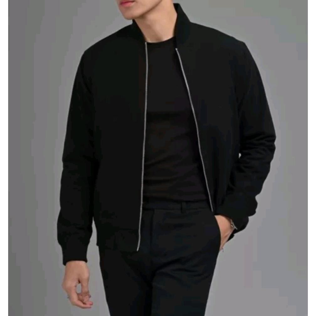 DI16 - MENS CANVAS BOMBER JACKET / DELUXE BOMBER JACKET / MENS BOMBER JACKET / PREMIUM GOODS CANVAS 