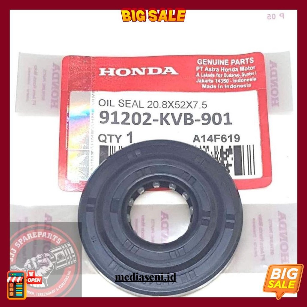 (ขายส่ง: 10 ชิ้น) เพลาข้อเหวี่ยงซีลน้ํามัน Vario Beat Kvb / 91202-Kvb-901