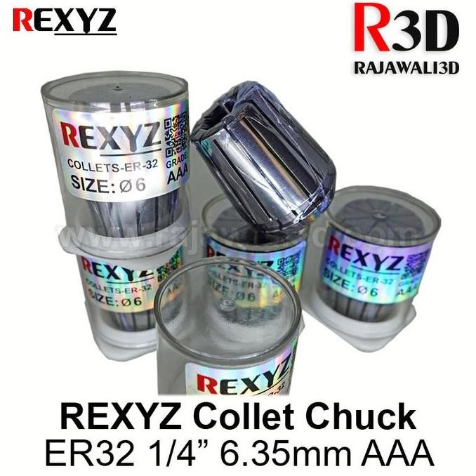 Up Rexyz Collet Er 32 สําหรับ Cnc Er32 Collet Chuck ตัดเครื่องมือผู้ถือ 1/4 "6.35 มม.กัด