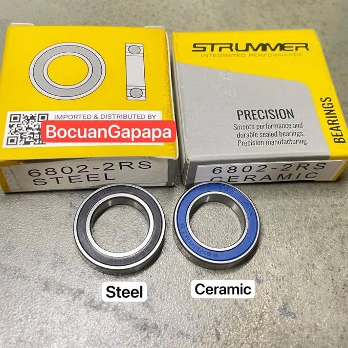 ดุมแบริ่ง Freehub Strummer 6802-2Rs Hm60 และ Roadbike Hr