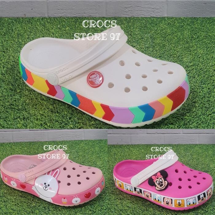 Crocs Kids Sandals / Crocs Kids / Crocs Kids Clog รองเท้าแตะ Unisex