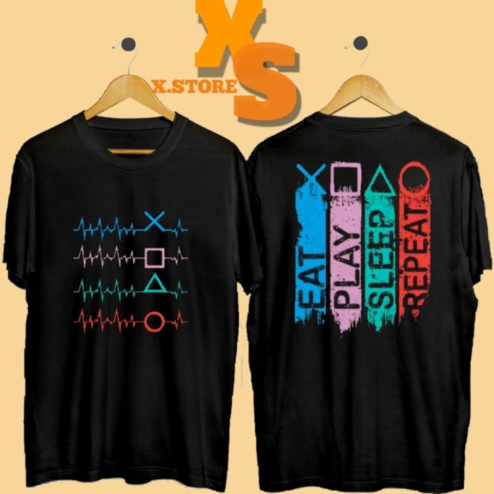 Distro T-Shirt Mens Clothing Logo Ps X Store