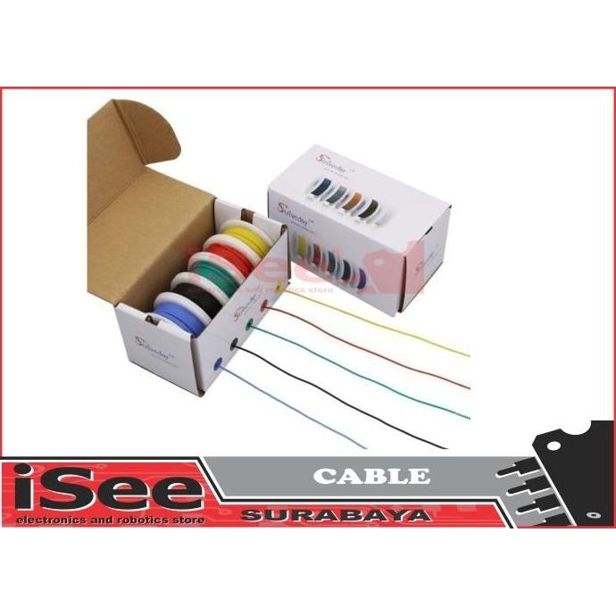 AWG 30 AWG30 สายซิลิโคน 30AWG 1 ม้วน 20M