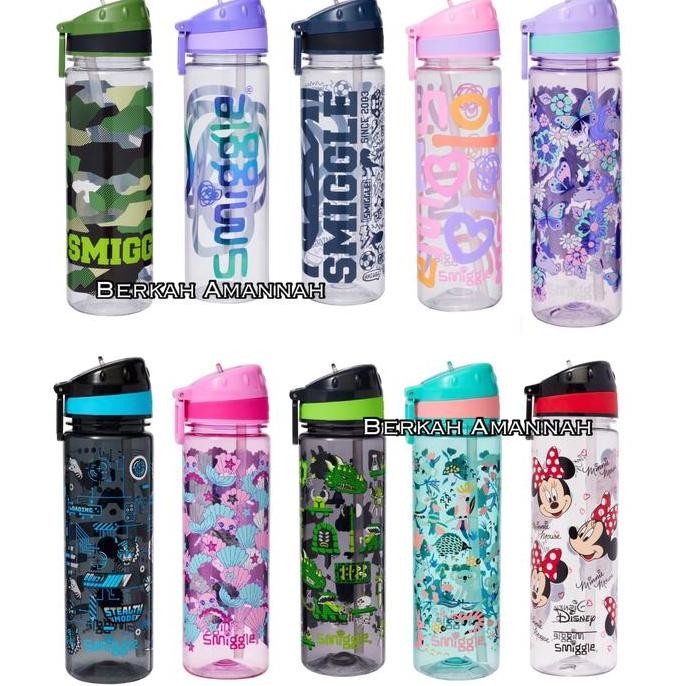 ใหม่ล่าสุด - Hi There Drink Up Plastic Drink Bottle 650Ml ขวด smigglr ดั้งเดิม