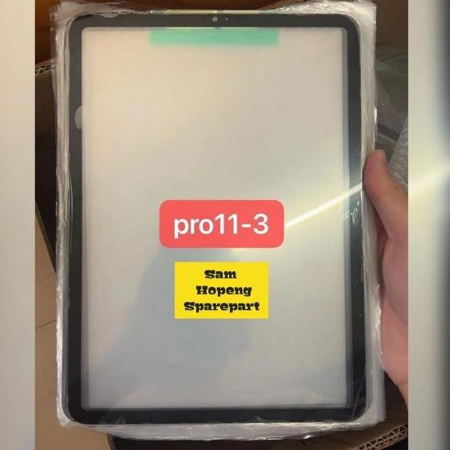 - iPad Pro 11 M1 Gen 3 2021 A2377 LCD Glass / Touchscreen Glass Original