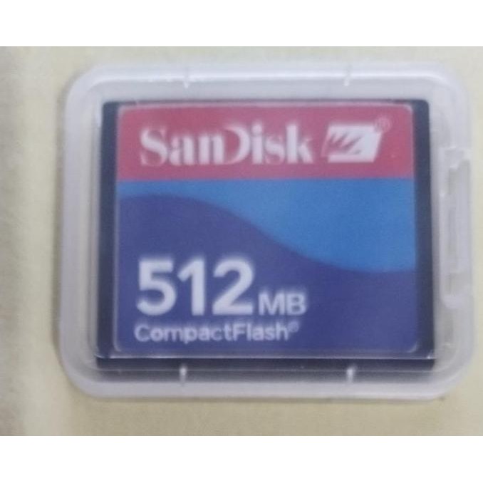 การ์ด CF แฟลชขนาดกะทัดรัด 512MB