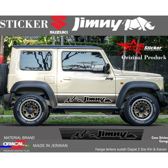 สติ๊กเกอร์ Suzuki Jimny สติ๊กเกอร์ Jeep Premium