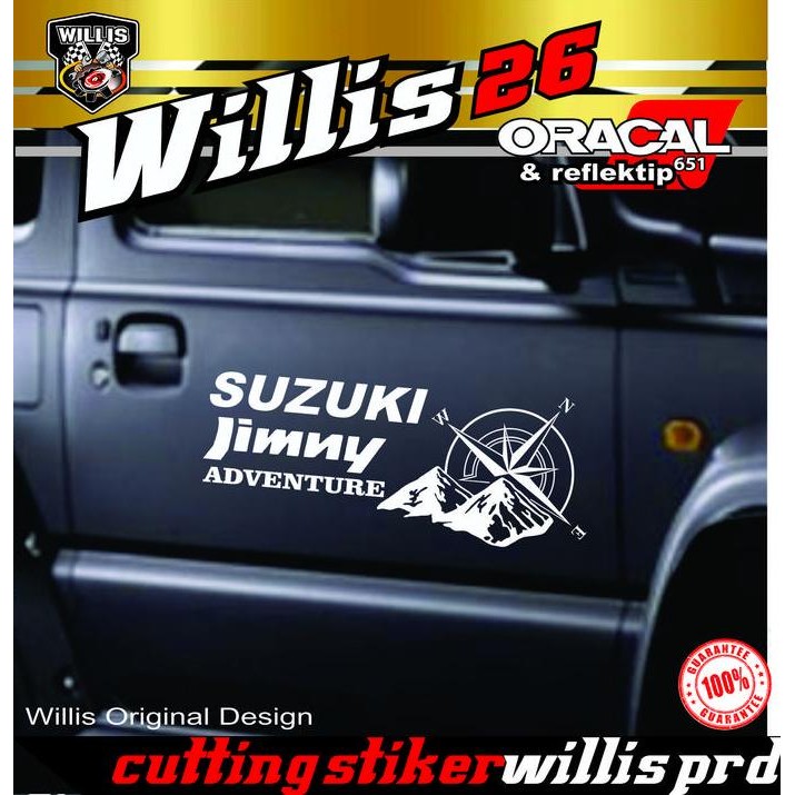 สติ๊กเกอร์ Jimny สติ๊กเกอร์ติดรถ Suzuki Jimny Katana 02 Ready