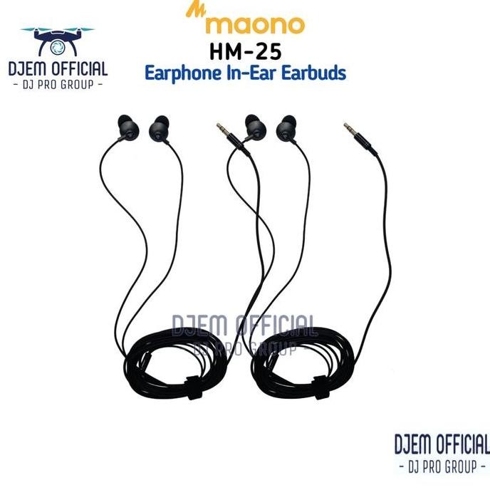 JB MAONO HM-25 V5 3.5 มม.หูฟังชุดหูฟังหูฟังชนิดใส่ในหู 3 เมตรสายยาว None