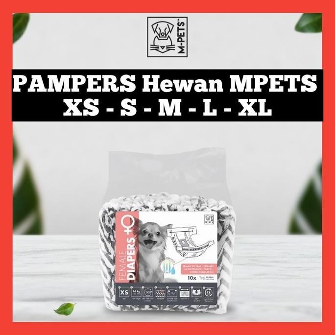 ผ้าอ้อมสุนัข Pampers Female Loop Female Mpets