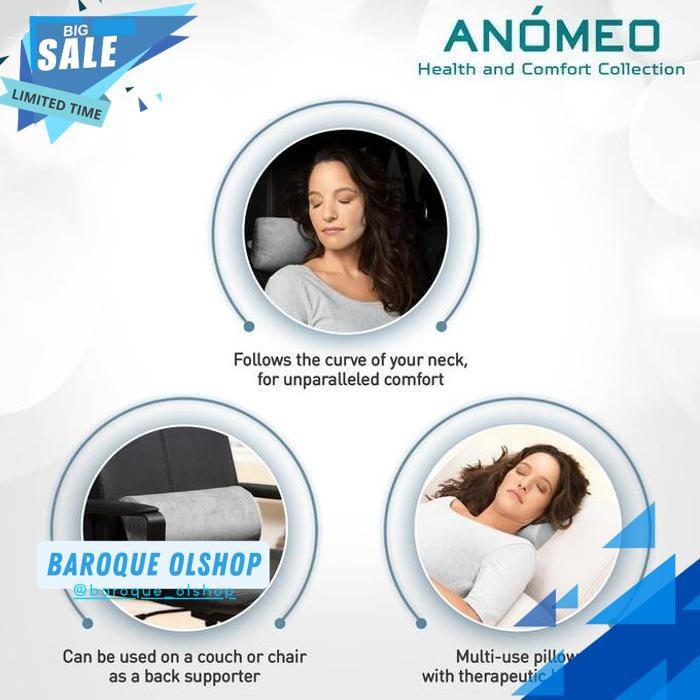 ANOMEO HALF CYLINDER NECK PILLOW CYLINDER NECK PILLOW AN2407