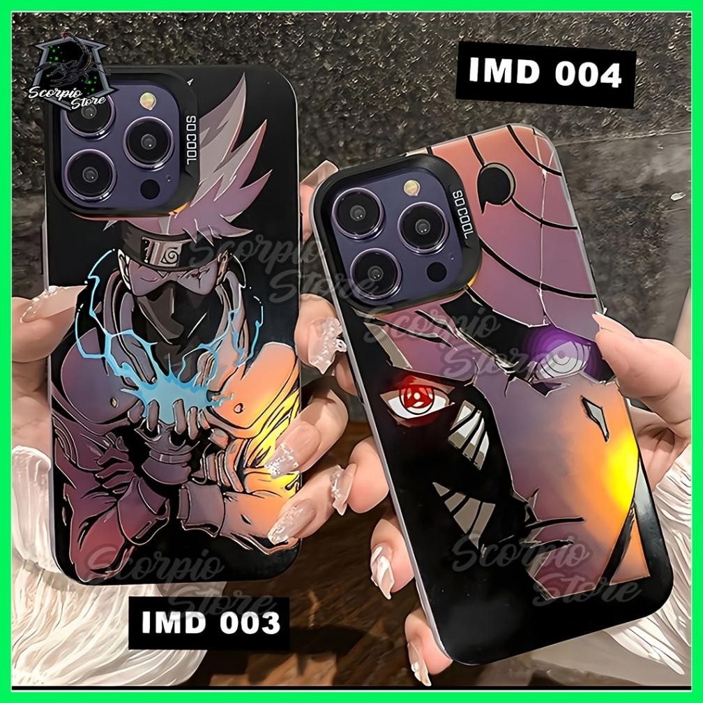Ufo-2025 Pl30 ปลอกโฮโลแกรม Aurora Imd กรณีอะนิเมะนารูโตะสําหรับ Iphone 6 6G 6S 6 Plus 6S Plus Iphone