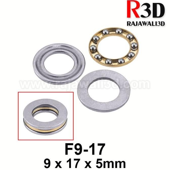Up Ball Bearing F9-17 9X17X5 Thrust Plane