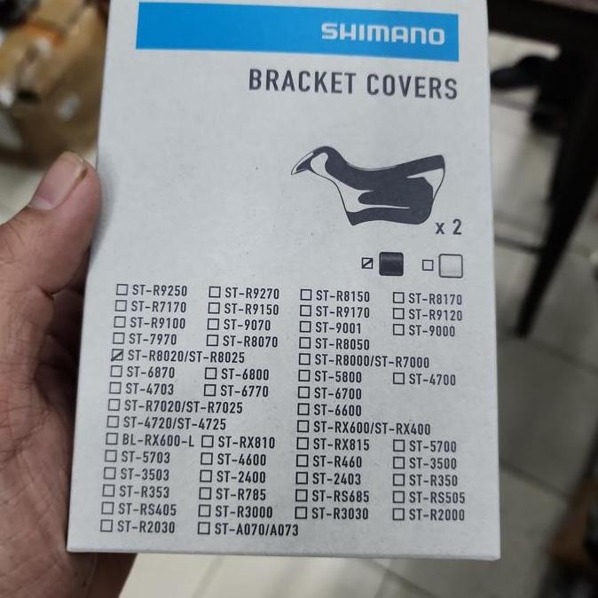 Shimano Bracket ครอบคลุม St-R8020 ฝาครอบยาง Brier Ultegra R8020 ดิสก์เบรก Shimano ดั้งเดิม