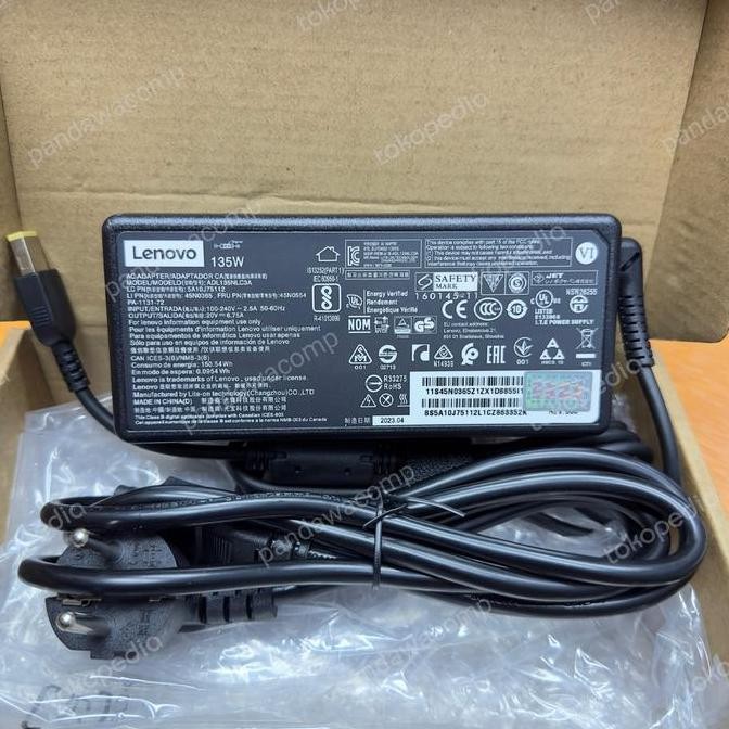 - ต้นฉบับ Lenovo Legion Y520 Y530 Y730 20V 6.75A 135W อะแดปเตอร์/เครื่องชาร์จ