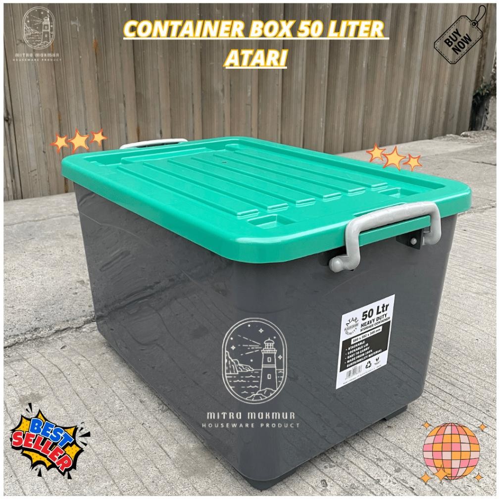 [Cargo] Atari 50 ลิตรกล่องล้อคอนเทนเนอร์กล่องเก็บของอเนกประสงค์สินค้าใหม่