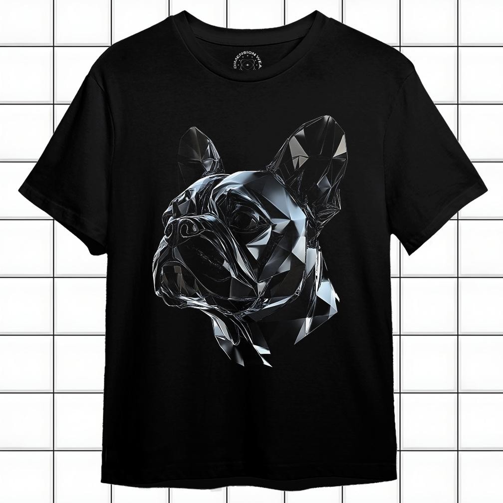 เสื้อยืด 3D Glass Bulldog Premium Distro V2 Dt0621