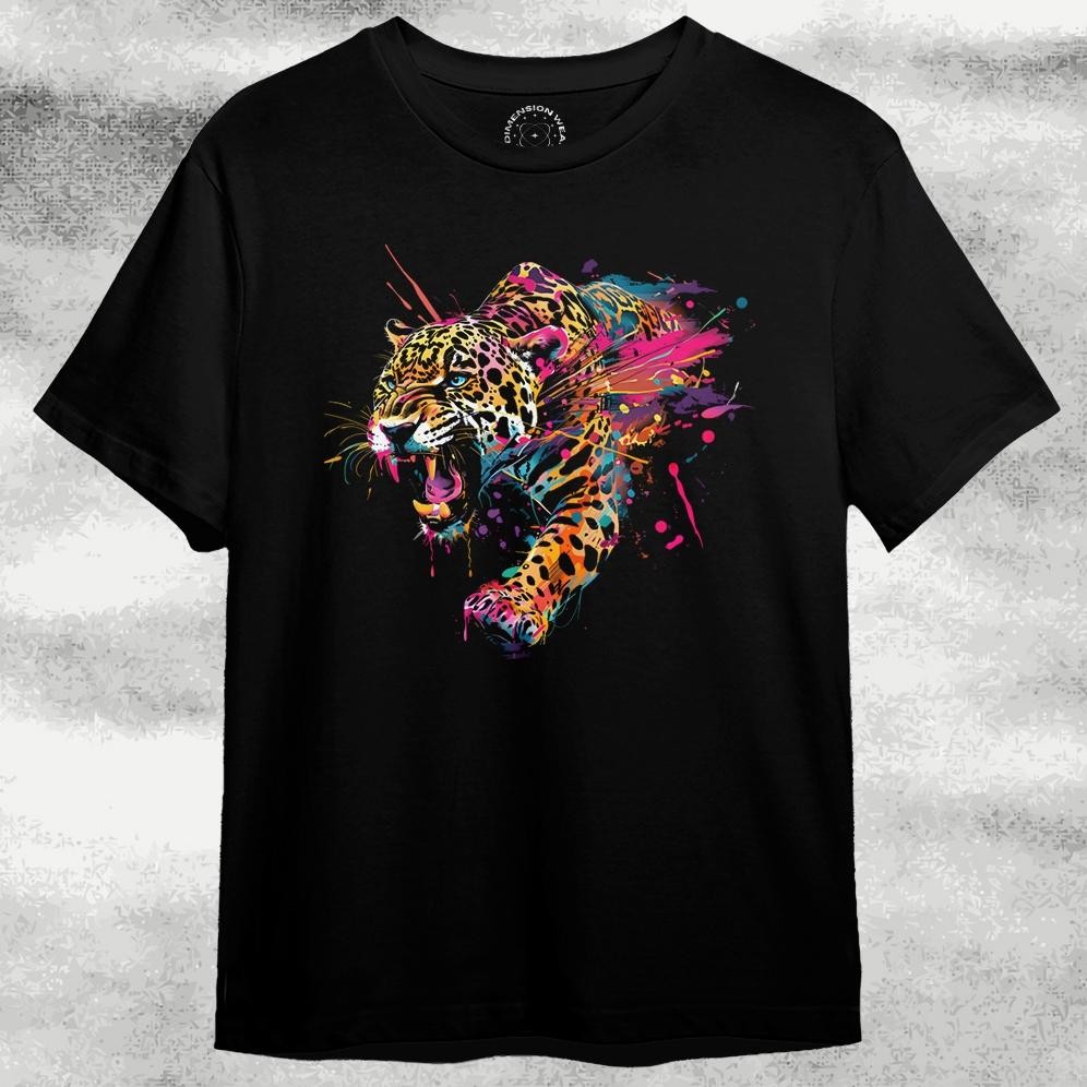 เสื้อยืด 3D Tiger Roar V2 Premium Distro Dt1092