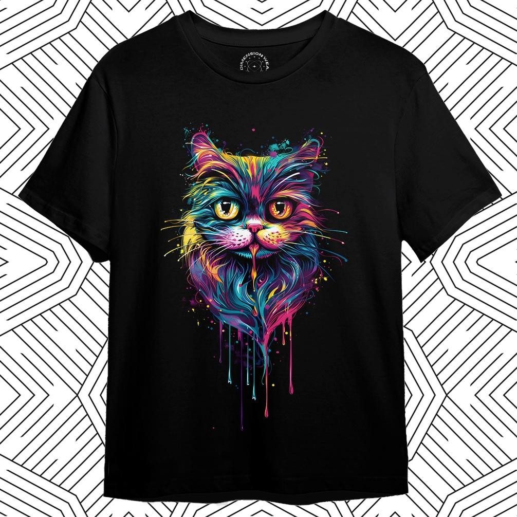 3D Crying Baby Cat Premium Distro เสื้อยืด Dt1703