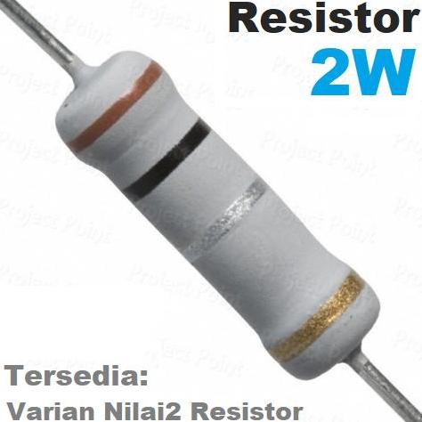 RESISTOR 2W W 5% 0.1 0.22 0.33 0.39 0.47 0.56 0.68 0.82 R OHM 0R1 0R47