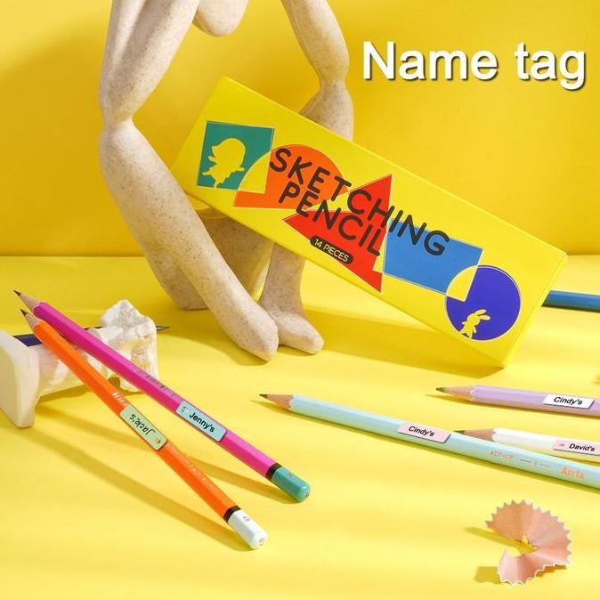 New Niimbot Pen Sticker Label D11 D110 D101 H1S D110M - กระดาษกันความร้อนกันน้ํา