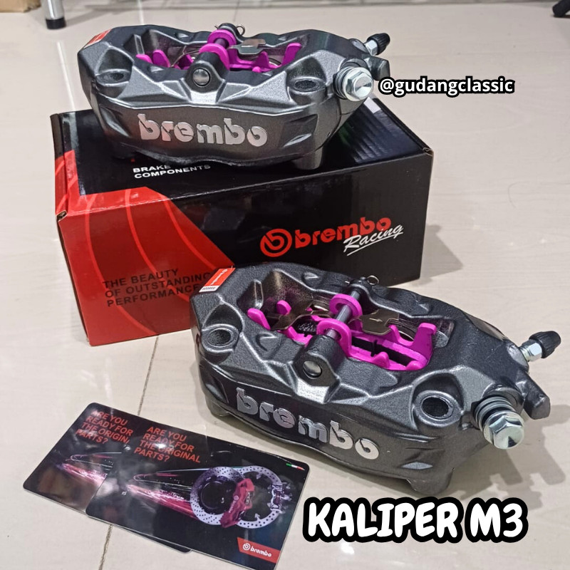 Brembo GP4 GP4RX 4 ลูกสูบ Caliper ชุด Cnc เต็ม Pangkon ninja mp tiger Brembo Caliper