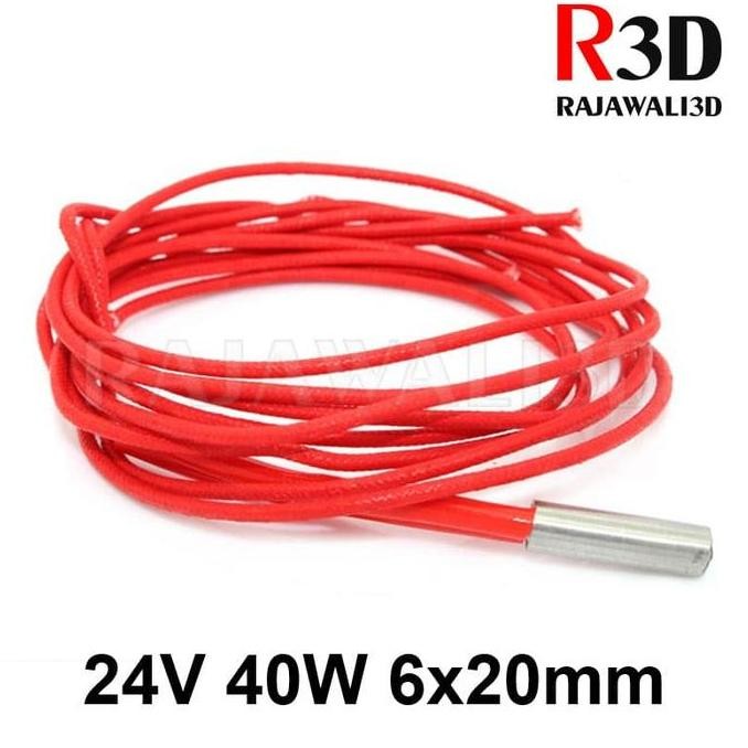 ก้านความร้อน 6X20 24V 40W 6*20Mm